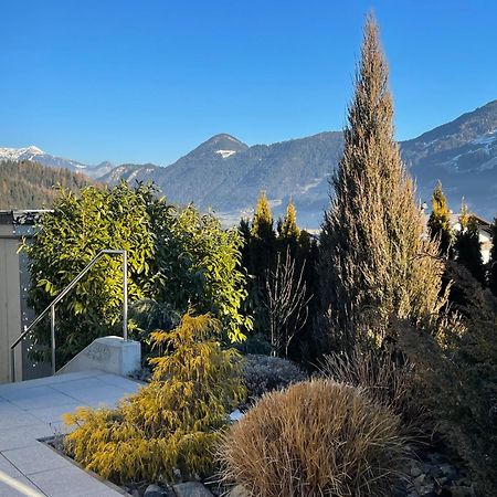 H21 - Modernes Ferienhaus 145Qm, 4Sz, Wellnessbereich Mit Sauna Und Dachterrasse Mit Panoramablick, Kuehlen Und Heizen Mit Geothermie Fügen Εξωτερικό φωτογραφία