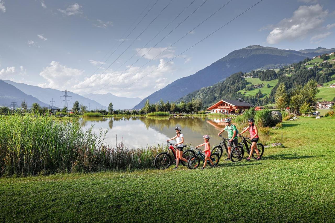 H21 - Modernes Ferienhaus 145Qm, 4Sz, Wellnessbereich Mit Sauna Und Dachterrasse Mit Panoramablick, Kuehlen Und Heizen Mit Geothermie Fügen Εξωτερικό φωτογραφία